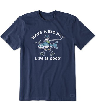 Life Is Good Fishing T-Shirts for Men