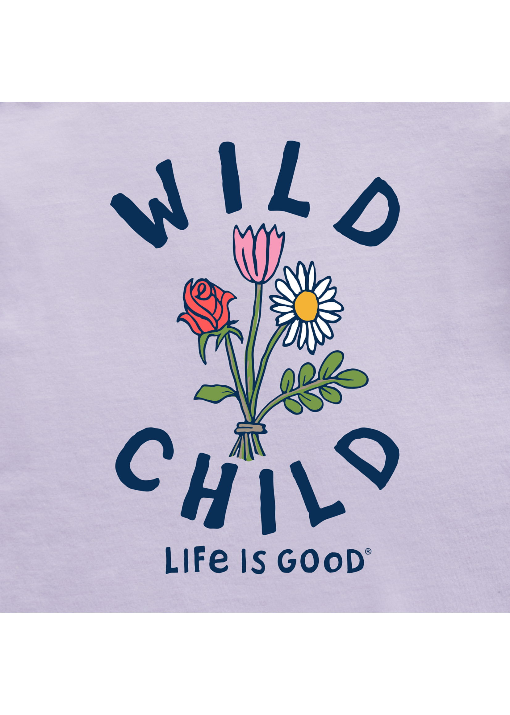 Life is Good Life is Good Toddler Wild Child Wildflower Crusher Tee