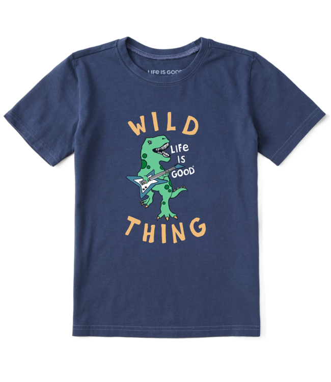 Life is Good Toddler Wild Thing Dino Crusher Tee