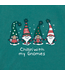 Life is Good Men's Chillin' With My Gnomies Long Sleeve Crusher Tee