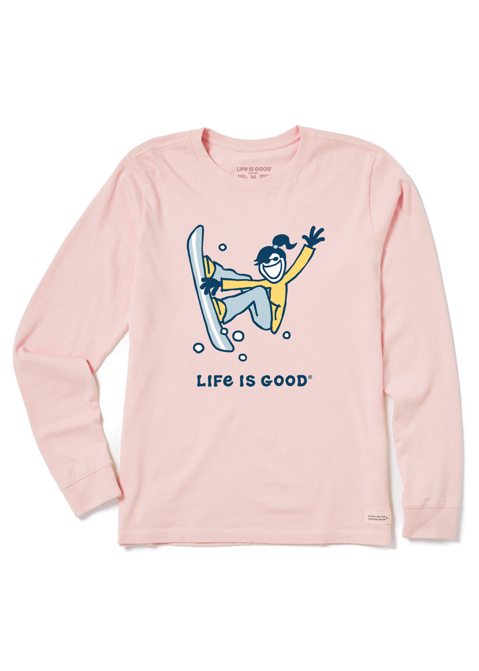 Life is Good Life is Good Women's Jackie Snowboard Long Sleeve Crusher Tee