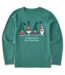 Life is Good Kids Chillin' With My Gnomies Long Sleeve Crusher Tee