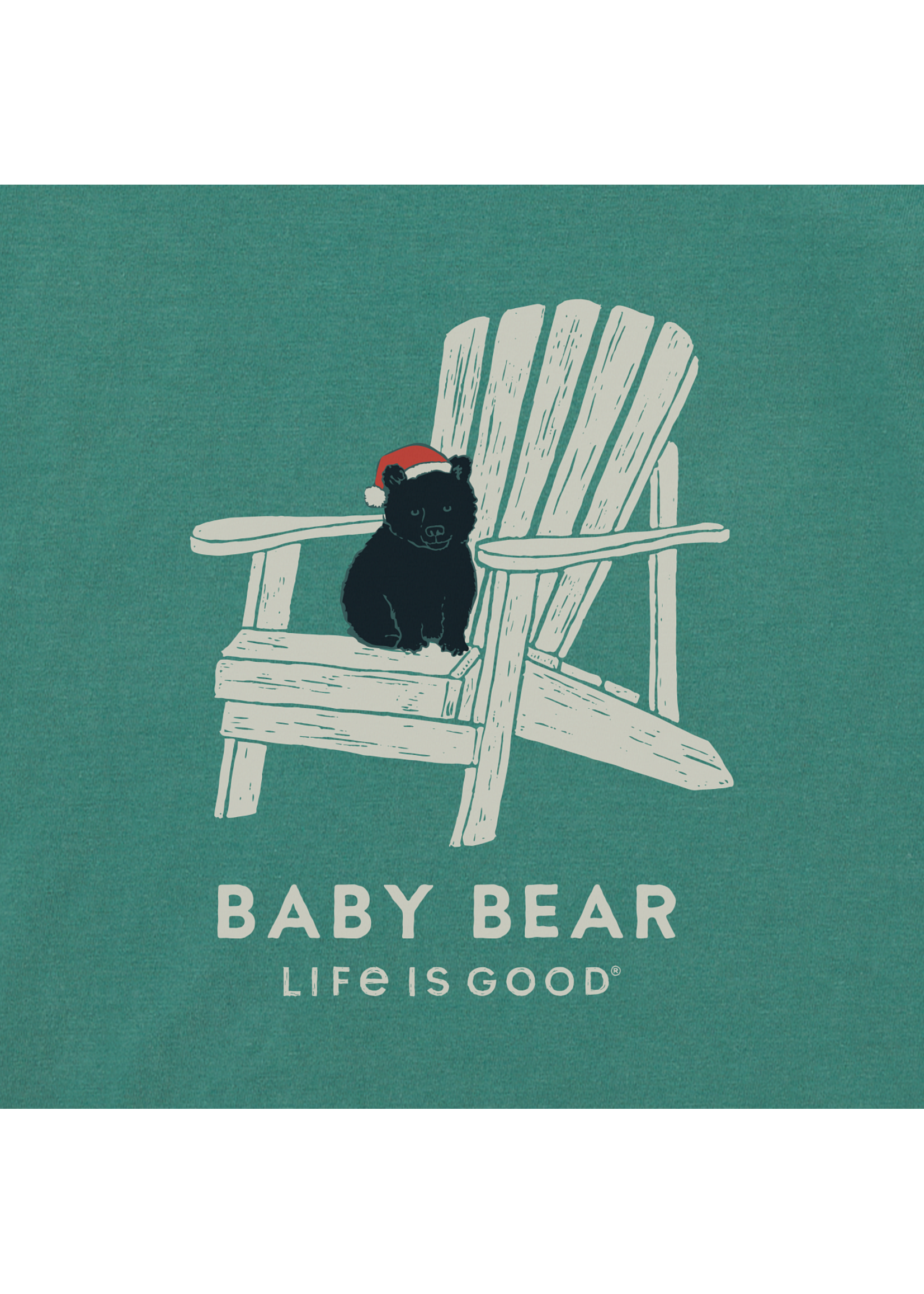 Life is Good Life is Good Holiday Adirondack Long Sleeve Crusher Baby Bodysuit
