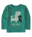 Life is Good Toddlers Holiday Adirondack Long Sleeve Crusher Tee
