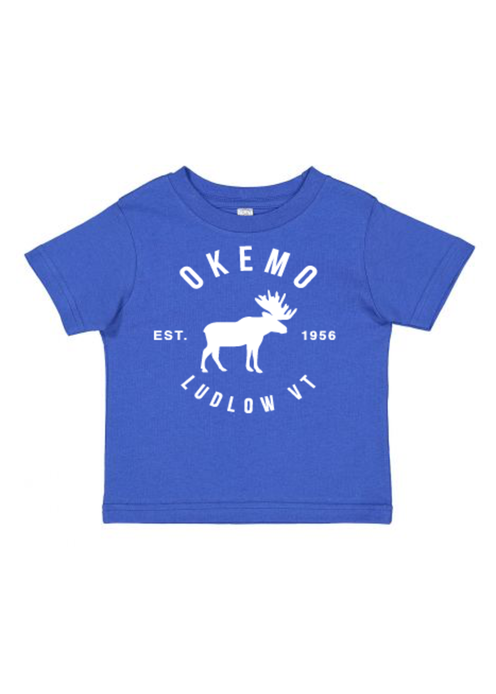 Okemo Toddler Moose Logo Short Sleeve T-Shirt