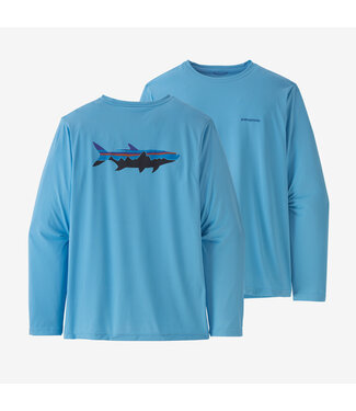 Patagonia Patagonia Men's Long-Sleeved Capilene Cool Daily Fish Graphic Shirt