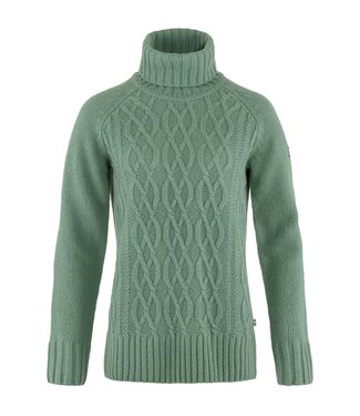 Fjallraven Fjallraven Women's Övik Cable Knit Roller Neck Sweater