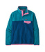 Patagonia Women's Lightweight Synchilla Snap-T Fleece Pullover; New!