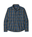 Patagonia Men's Long-Sleeved Cotton in Conversion Lightweight Fjord Flannel Shirt