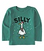 Life is Good Toddlers Silly Goose Long Sleeve Crusher Tee