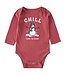 Life is Good Chill Snowman Long Sleeve Crusher Baby Bodysuit