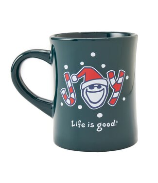 Life is Good Life is Good Holiday Diner Mug