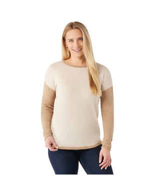 Smartwool Women's Shadow Pine Colorblock Sweater