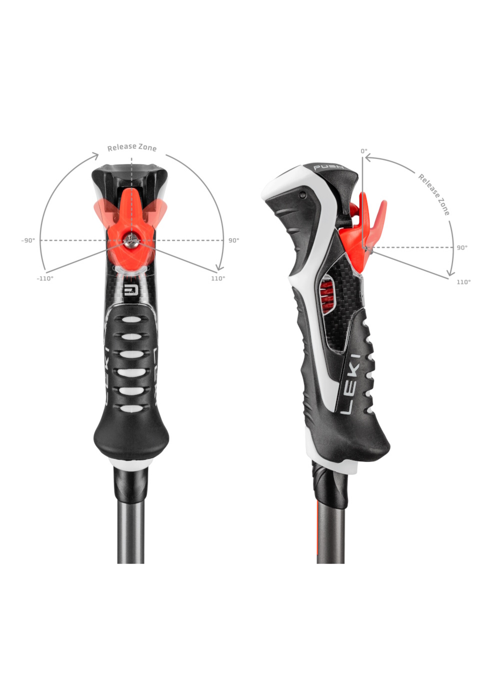 2024 Leki CARBON 14 3D Alpine Ski Pole Tygart Mountain Sports, Ludlow