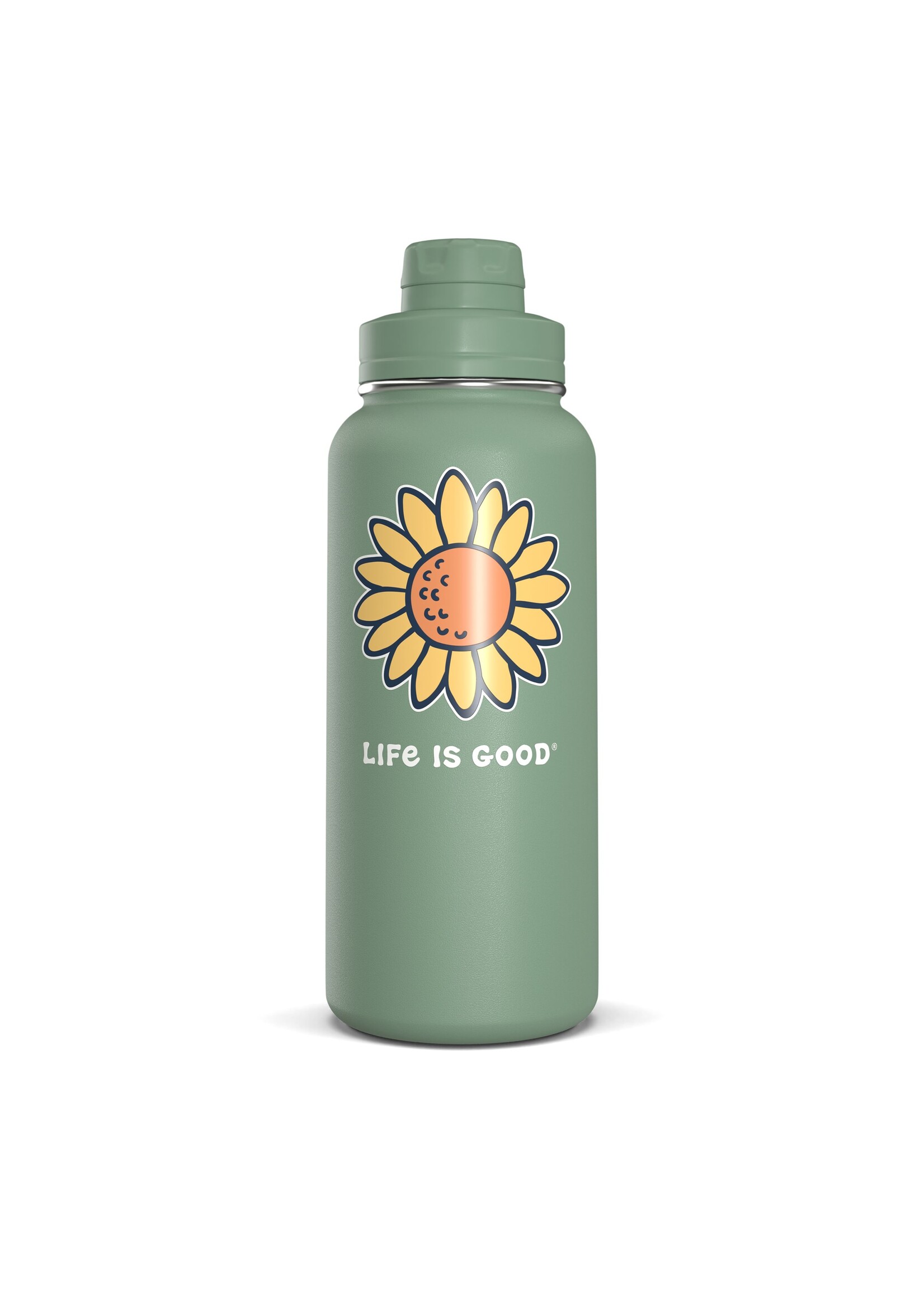 Life is Good Life is Good 32oz Stainless Steel Water Bottle
