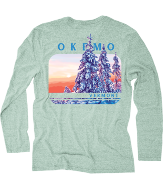 The Duck Company Okemo Winter Scene Long Sleeve Tee