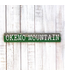 Okemo Mountain Wooden Sign