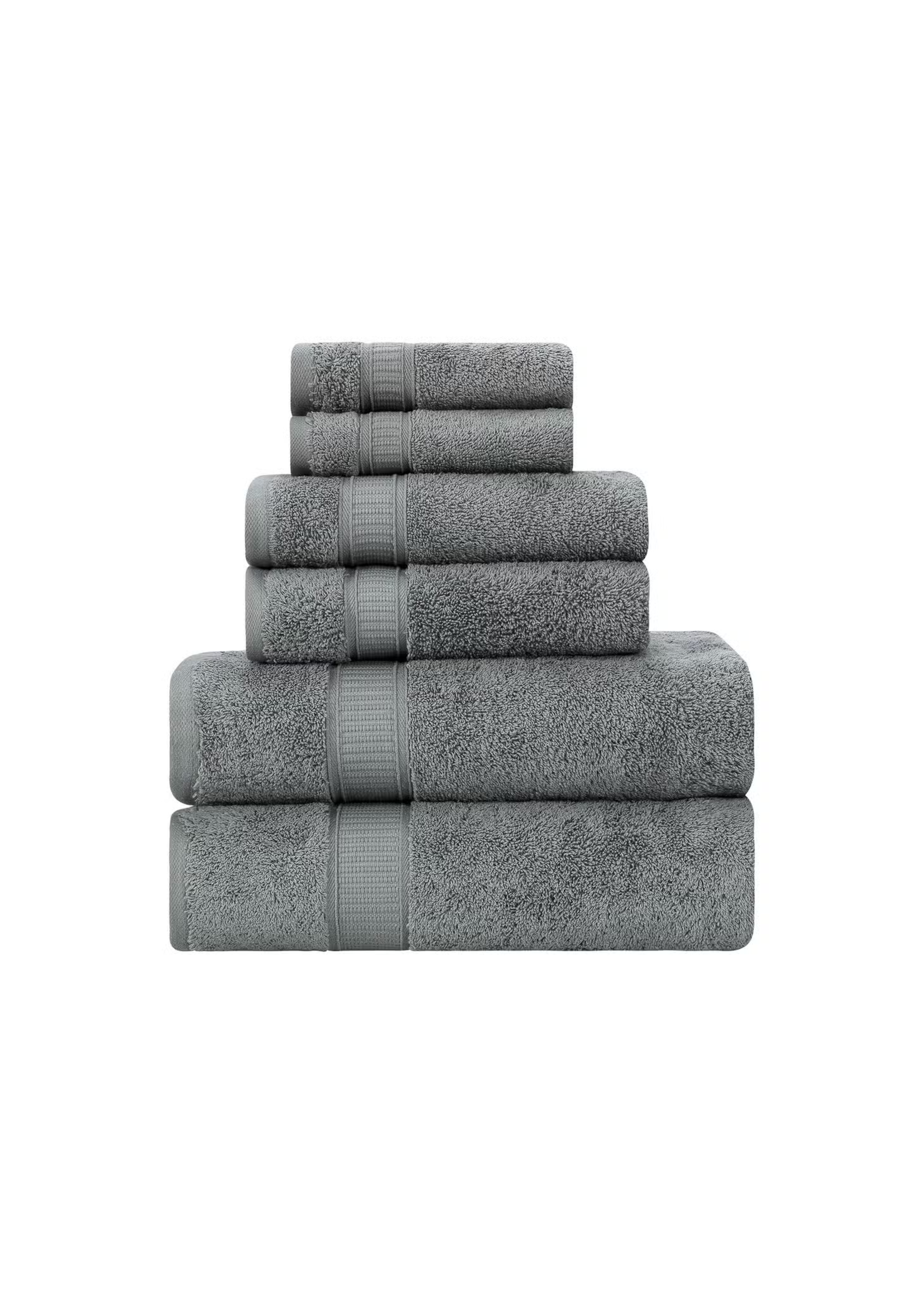 La'Hammam 6 Piece Cotton Towel Set Tygart Mountain Sports, Ludlow
