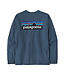 Patagonia Men's Long Sleeve P-6 Logo Responsibili-Tee; New!