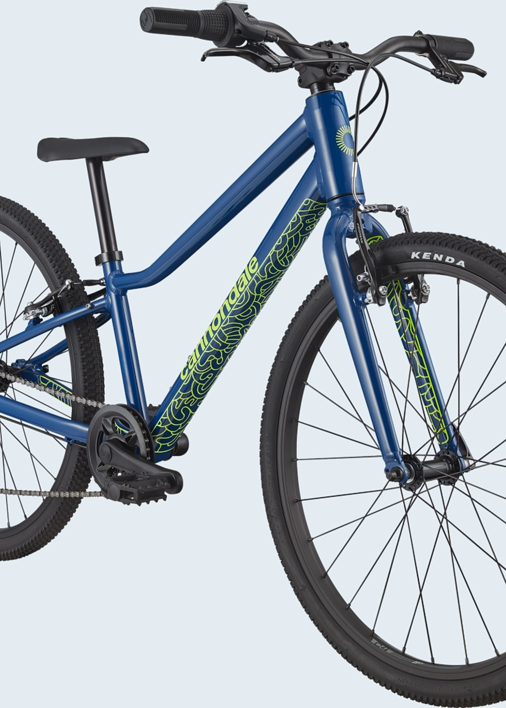 Cannondale Kids Quick 青 2023 Cannondale 24 Kids Quick Trail Bike - Tygart Mountain