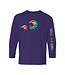 Ski Like A Girl Girls Long Sleeve T-Shirt