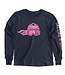 Ski Like A Girl Girls Long Sleeve T-Shirt