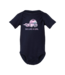 Ski Like A Girl Baby Onesie