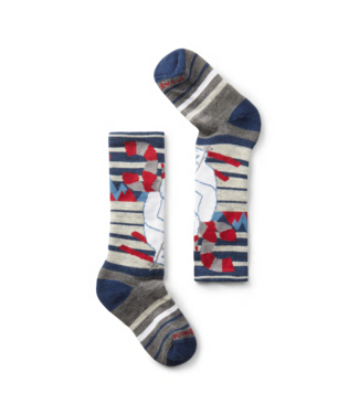 Smartwool Kids' Wintersport Yeti Pattern Over The Calf Socks