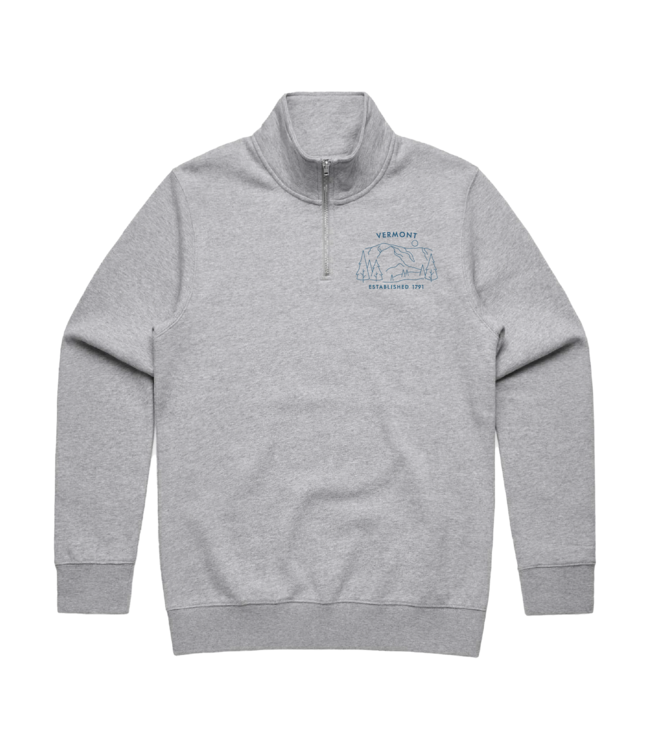 VERMONT DELUXE GROVE QUARTER-ZIP SWEATSHIRT
