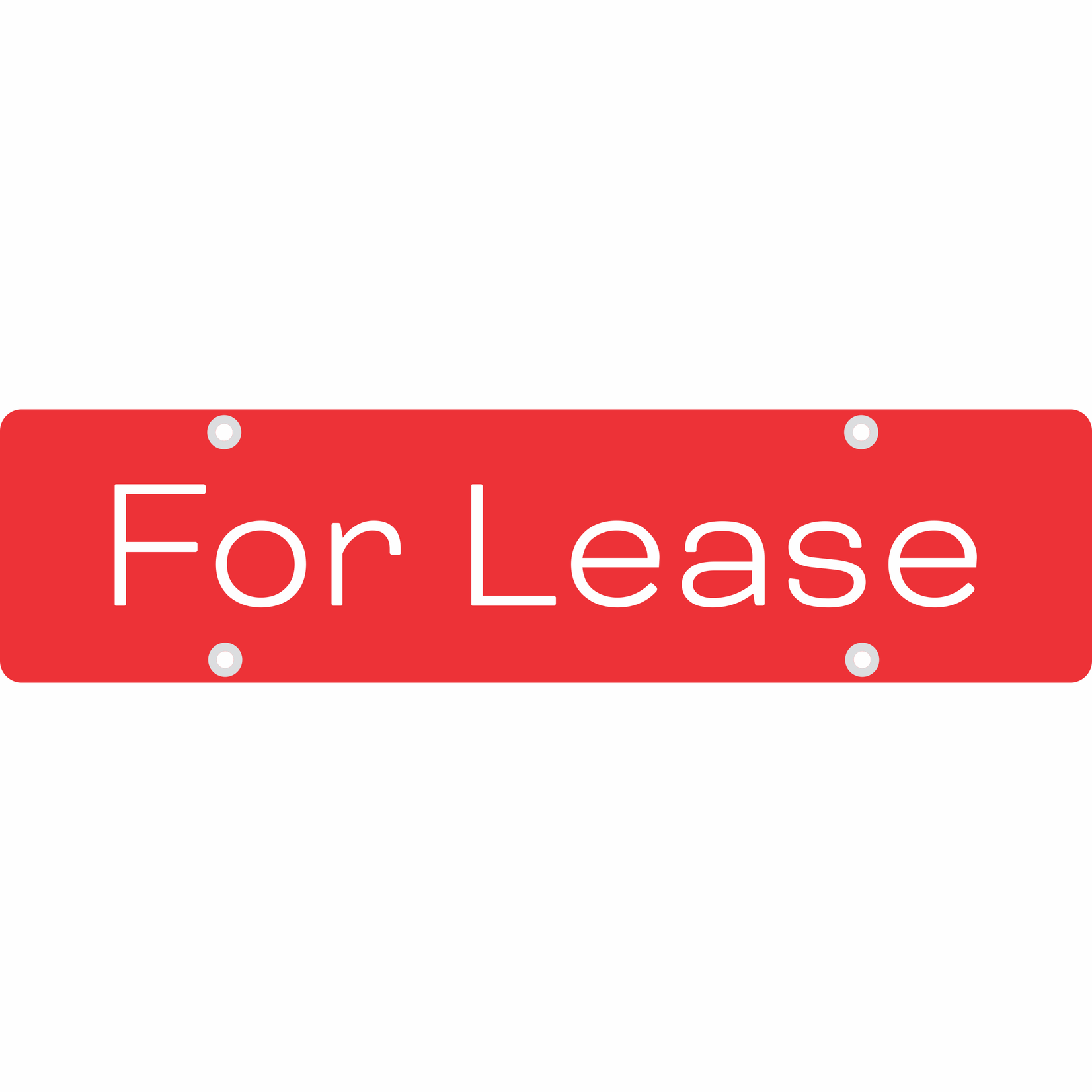 24" x 6" - For Lease