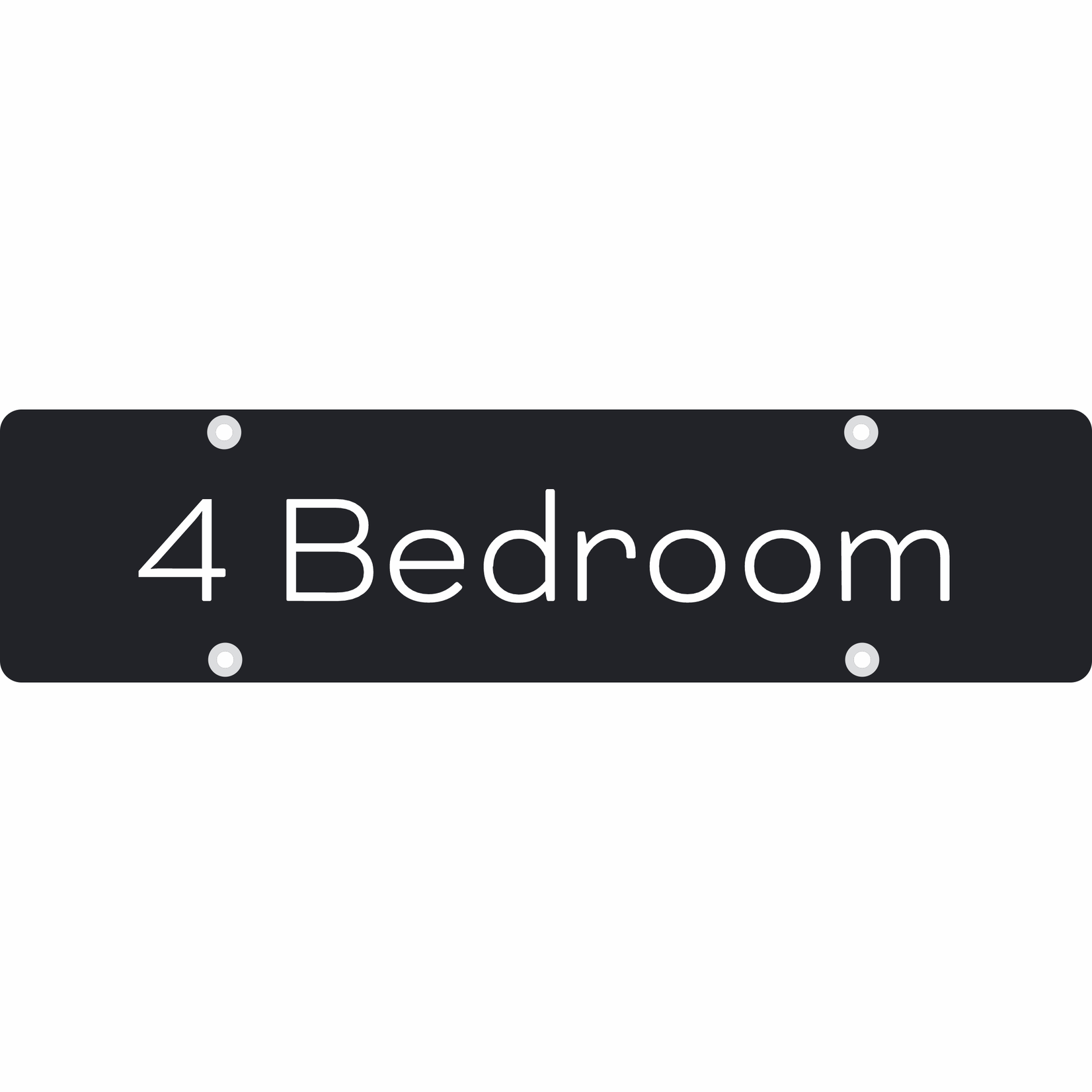 24" x 6" - 4 Bedroom