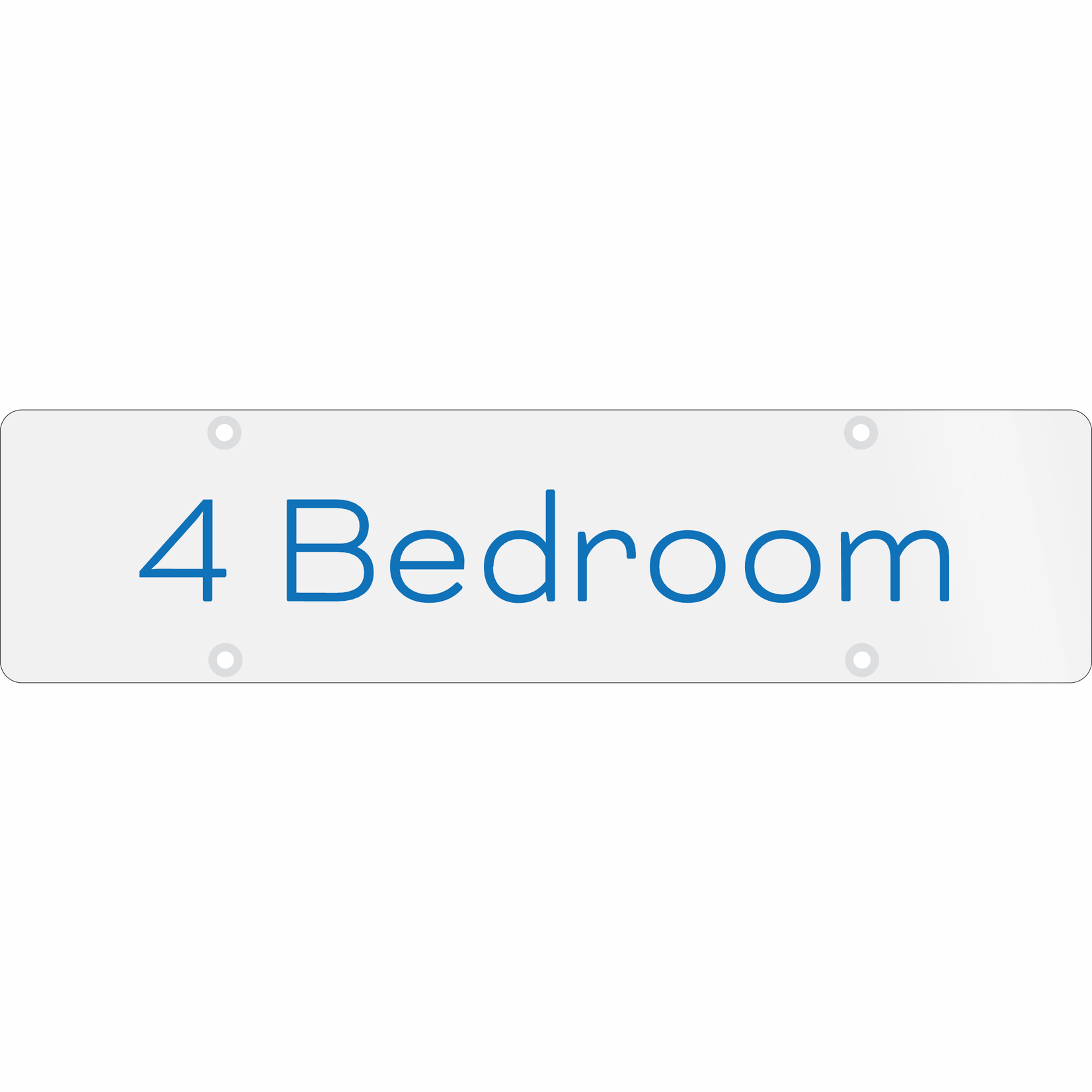 24" x 6" - 4 Bedroom