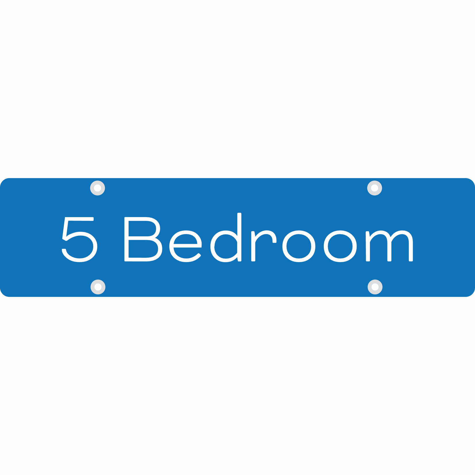 24" x 6" - 5 Bedroom