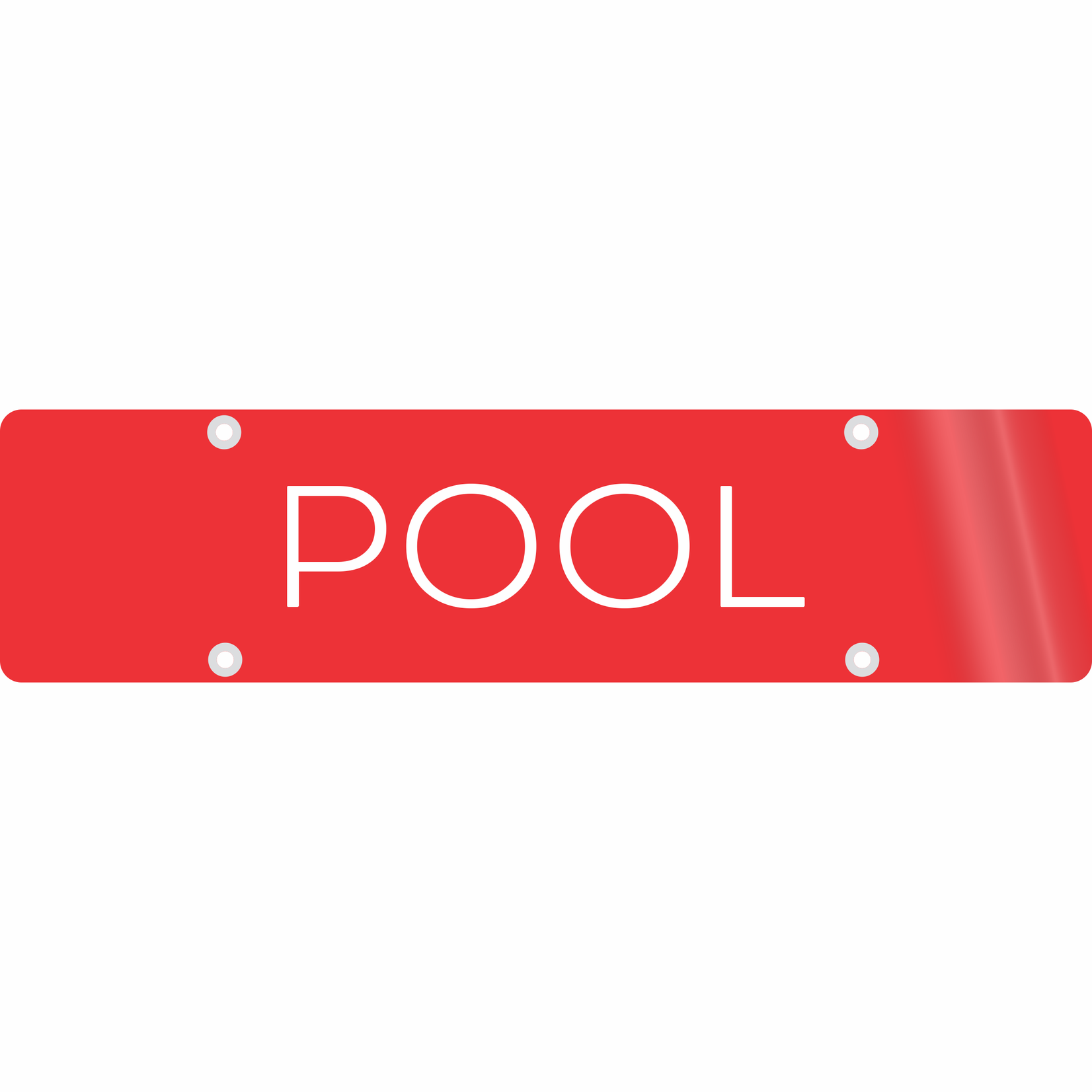 24" x 6" - POOL