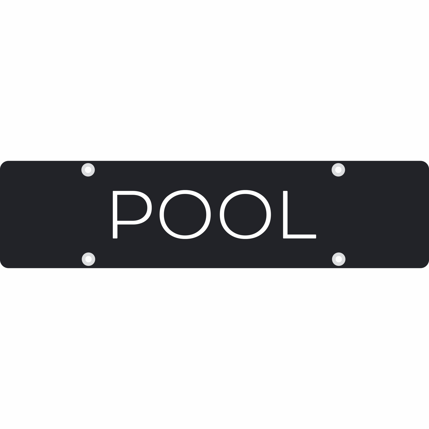 24" x 6" - POOL