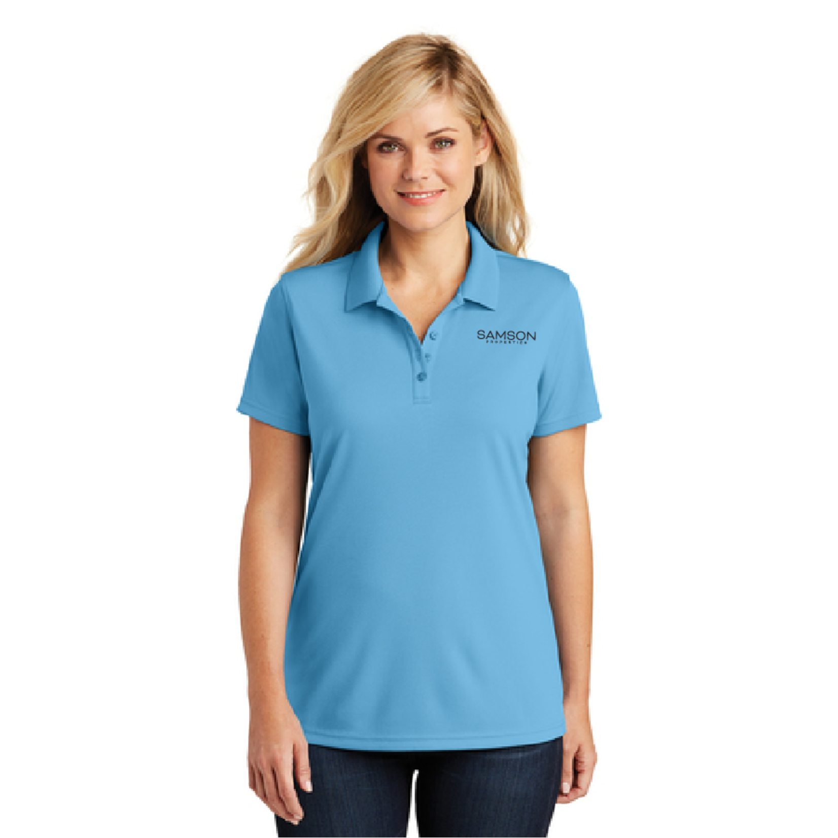 Port Authority SPLK110-Port Authority Ladies Dry Zone UV Micro-Mesh Polo