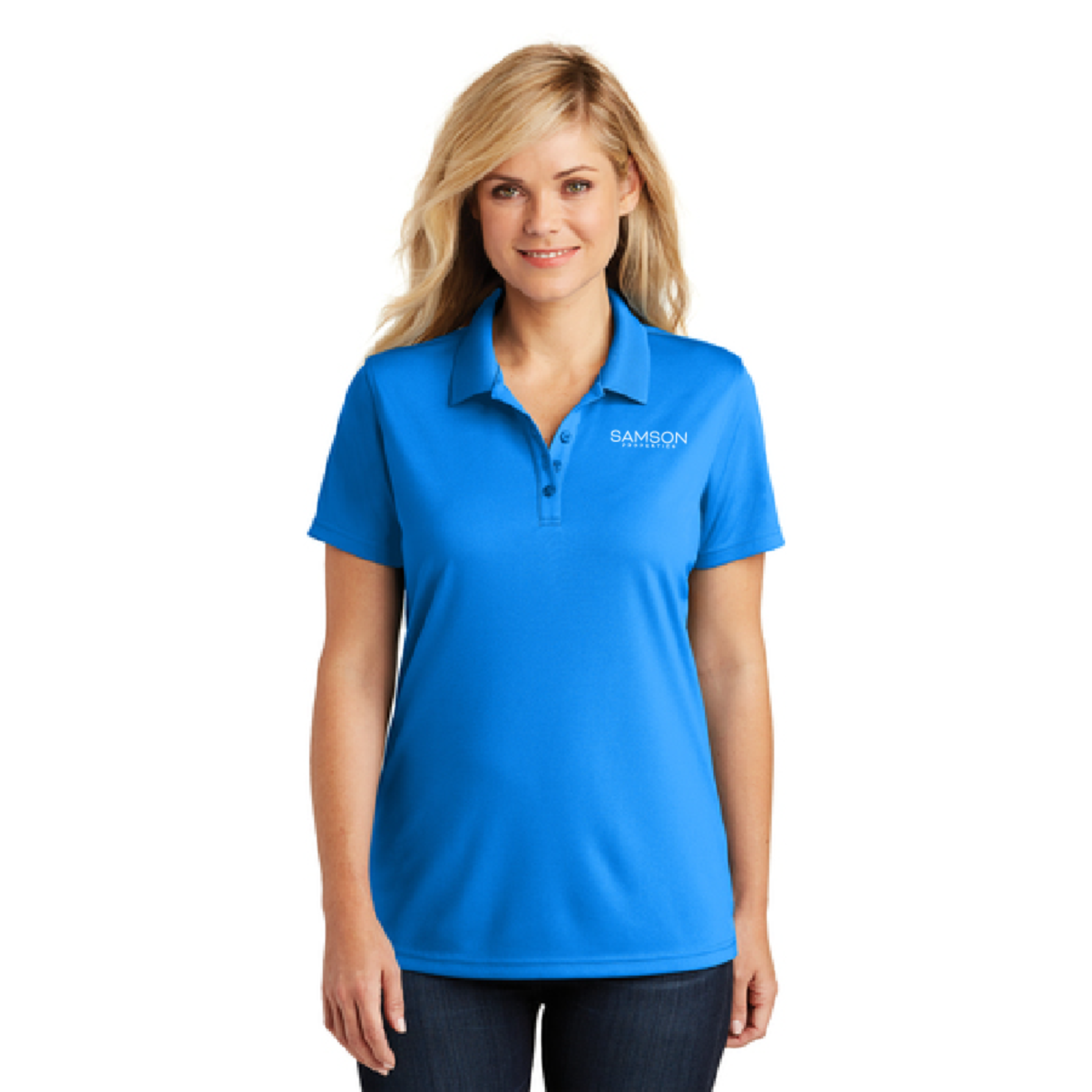 Port Authority SPLK110-Port Authority Ladies Dry Zone UV Micro-Mesh Polo