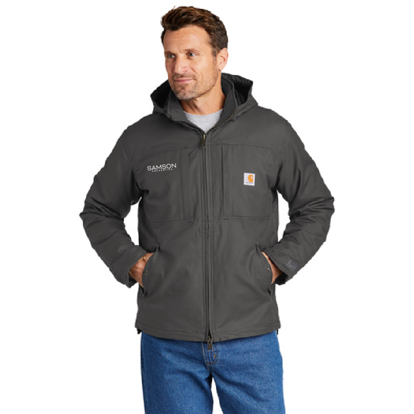 Carhartt LAST ONE!! CT2207-Carhartt Full Swing Cryder Jacket, X-Large Shadow Grey