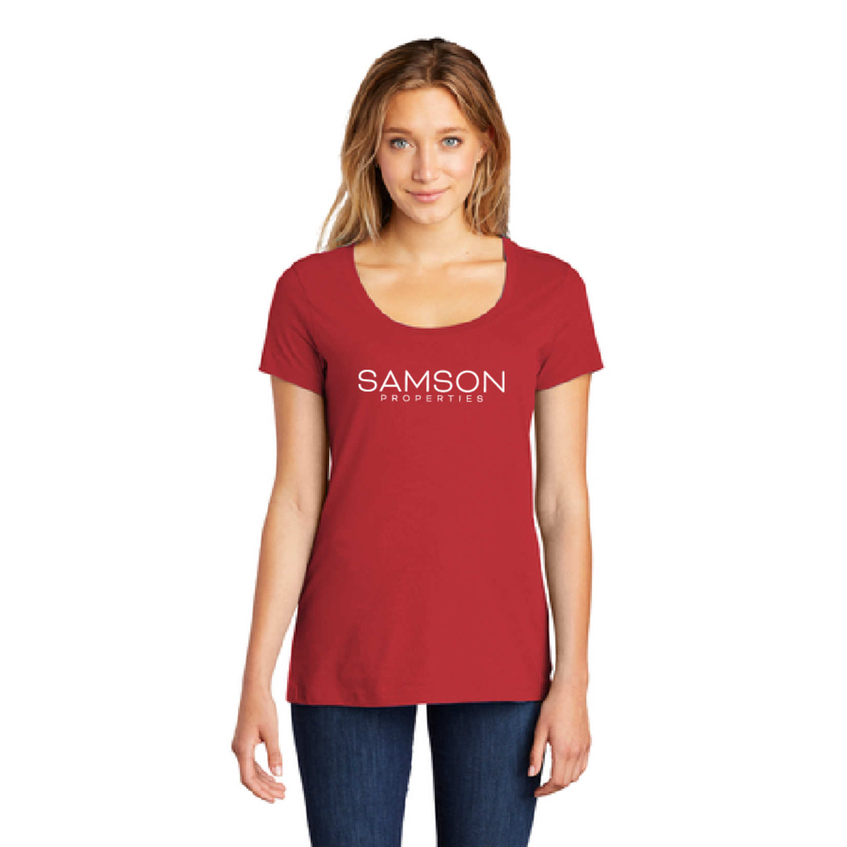 District DM106L - District Women's Perfect Weight Scoop T