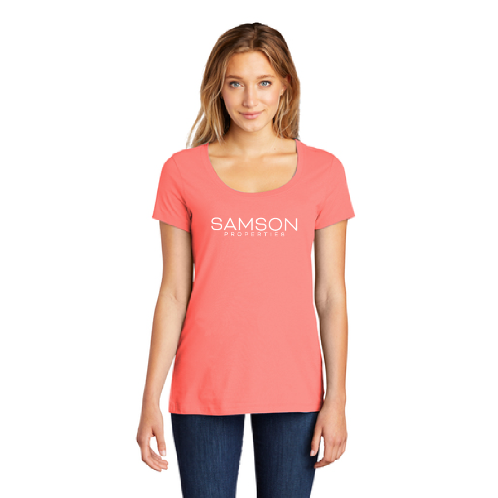 District DM106L - District Women's Perfect Weight Scoop T