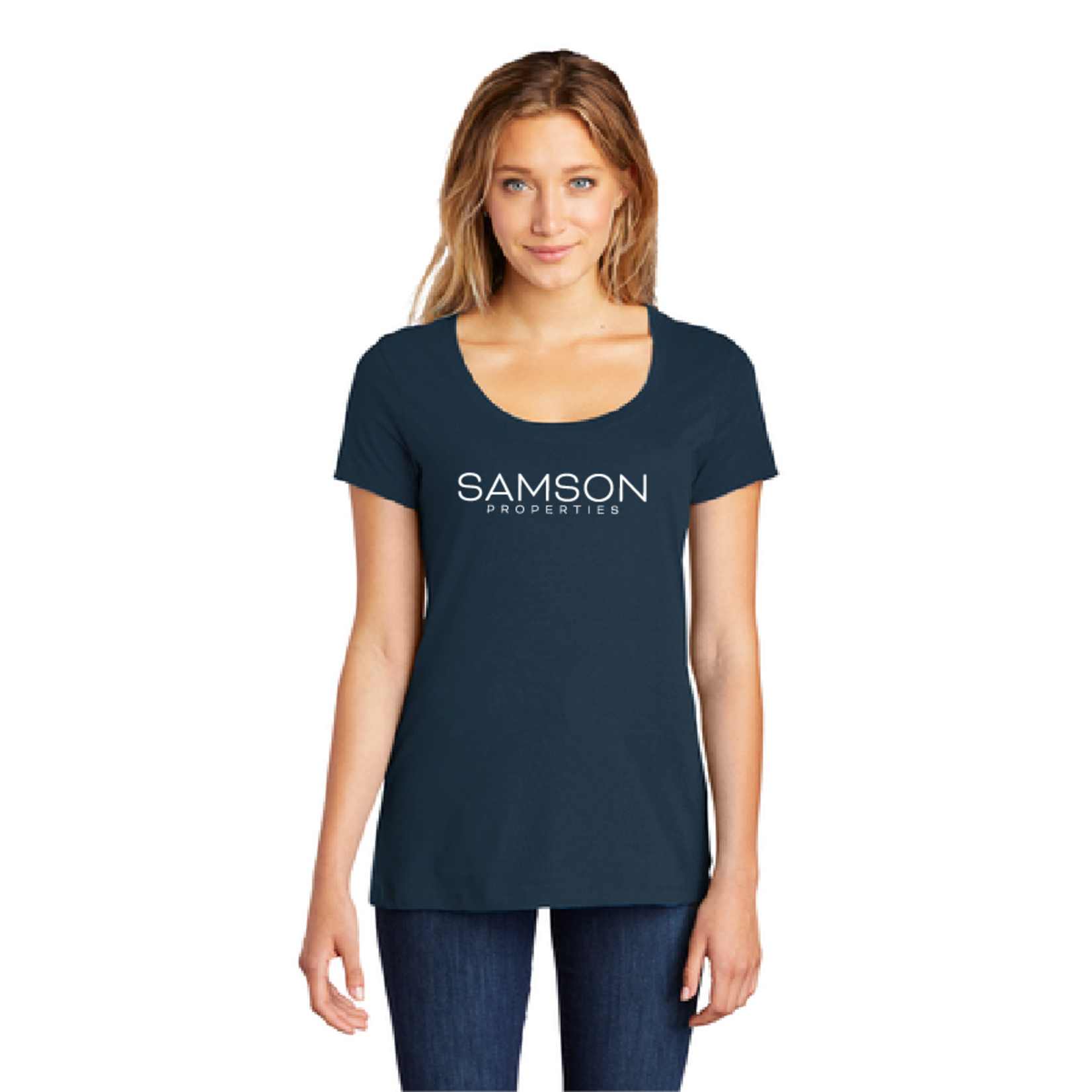 District DM106L - District Women's Perfect Weight Scoop T