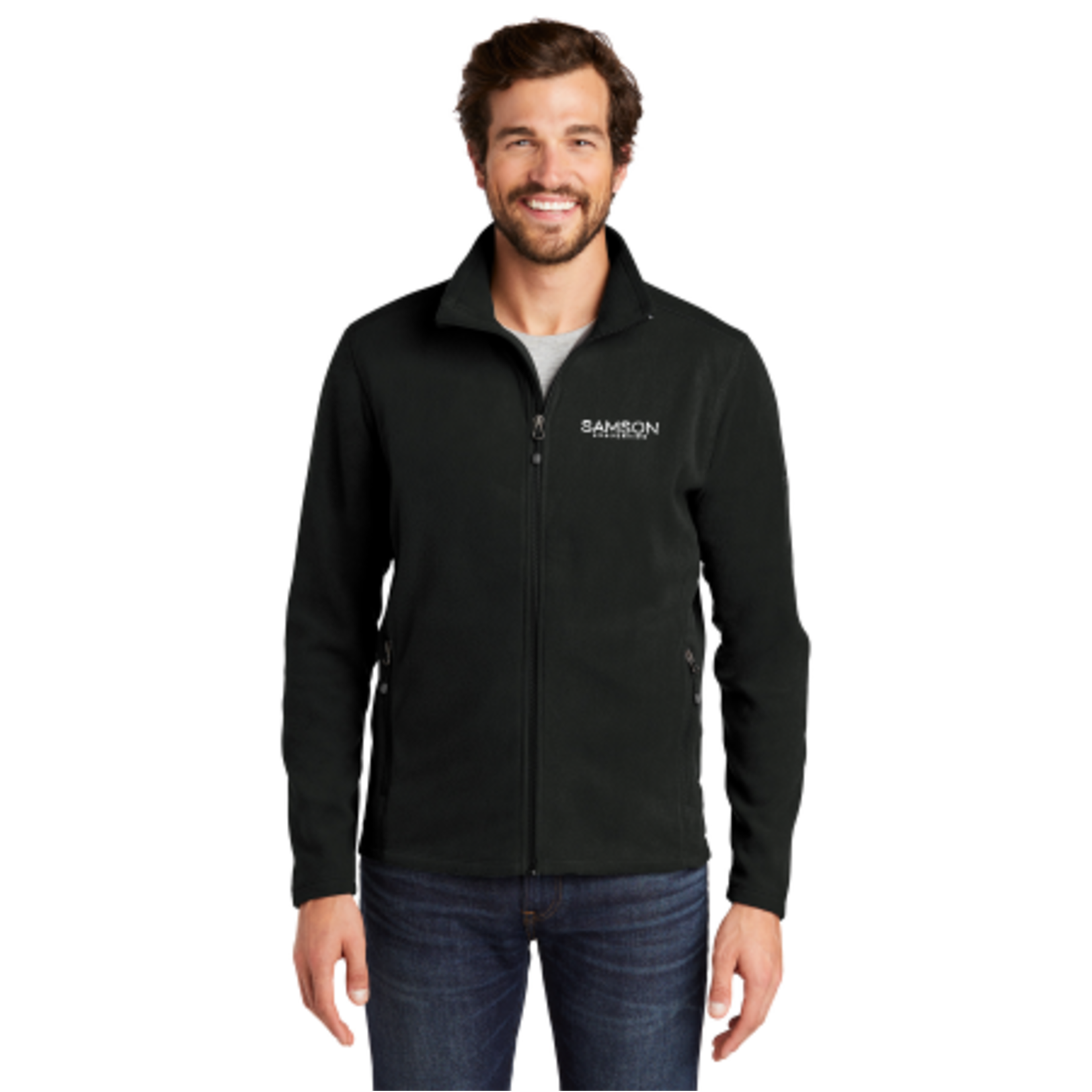 Eddie Bauer EB224 - Eddie Bauer Full Zip Microfleece Jacket