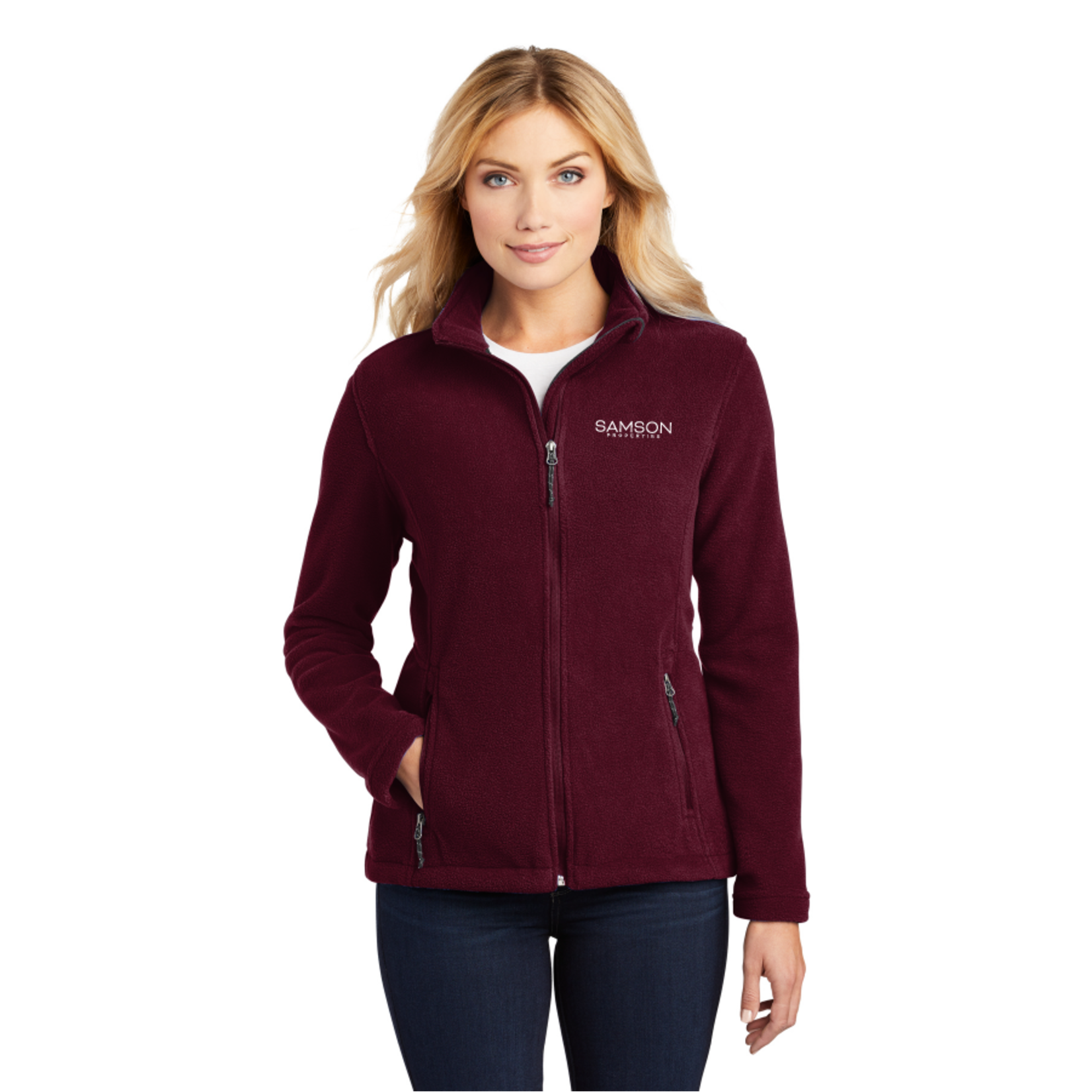 L217 - Port Authority Ladies Value Fleece Jacket - NVA Signs and Striping