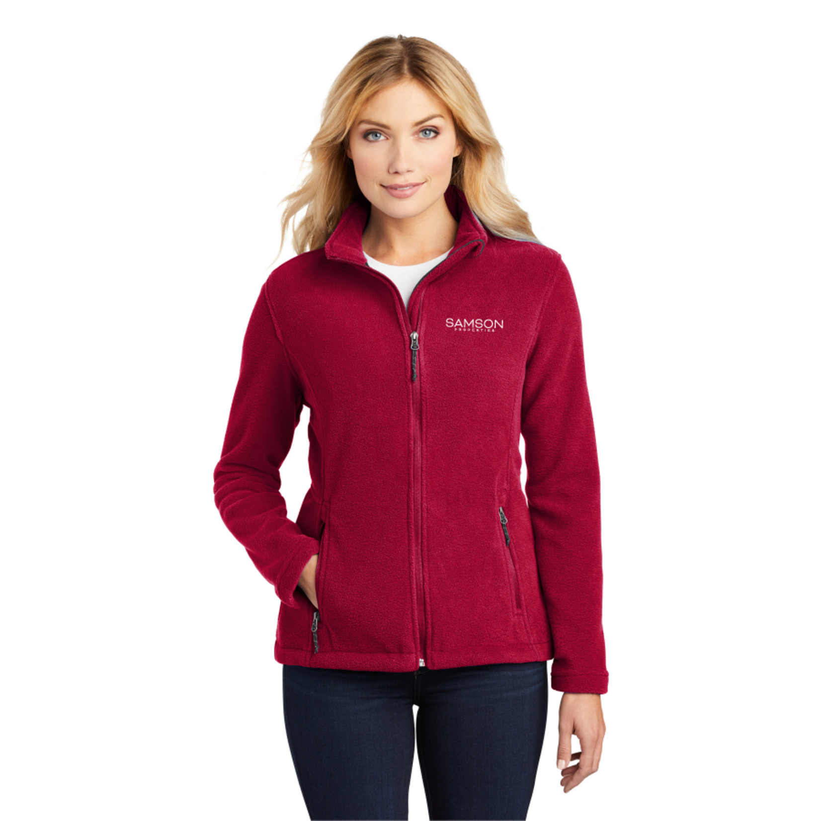 Port Authority Ladies Value Fleece Jacket-XS (Forest Green)