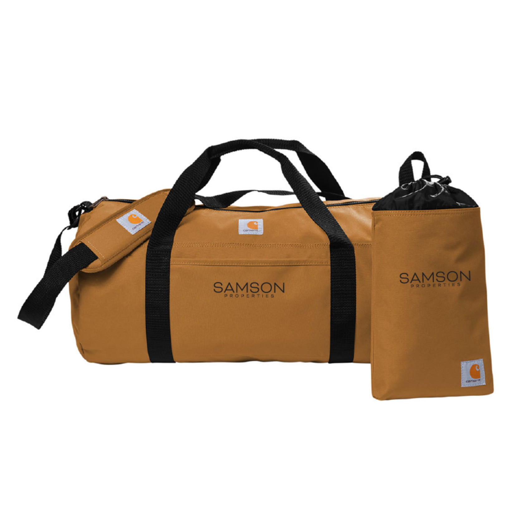 CT89105112 - Carhart Canvas Packable Duffle with Pouch - NVA Signs and