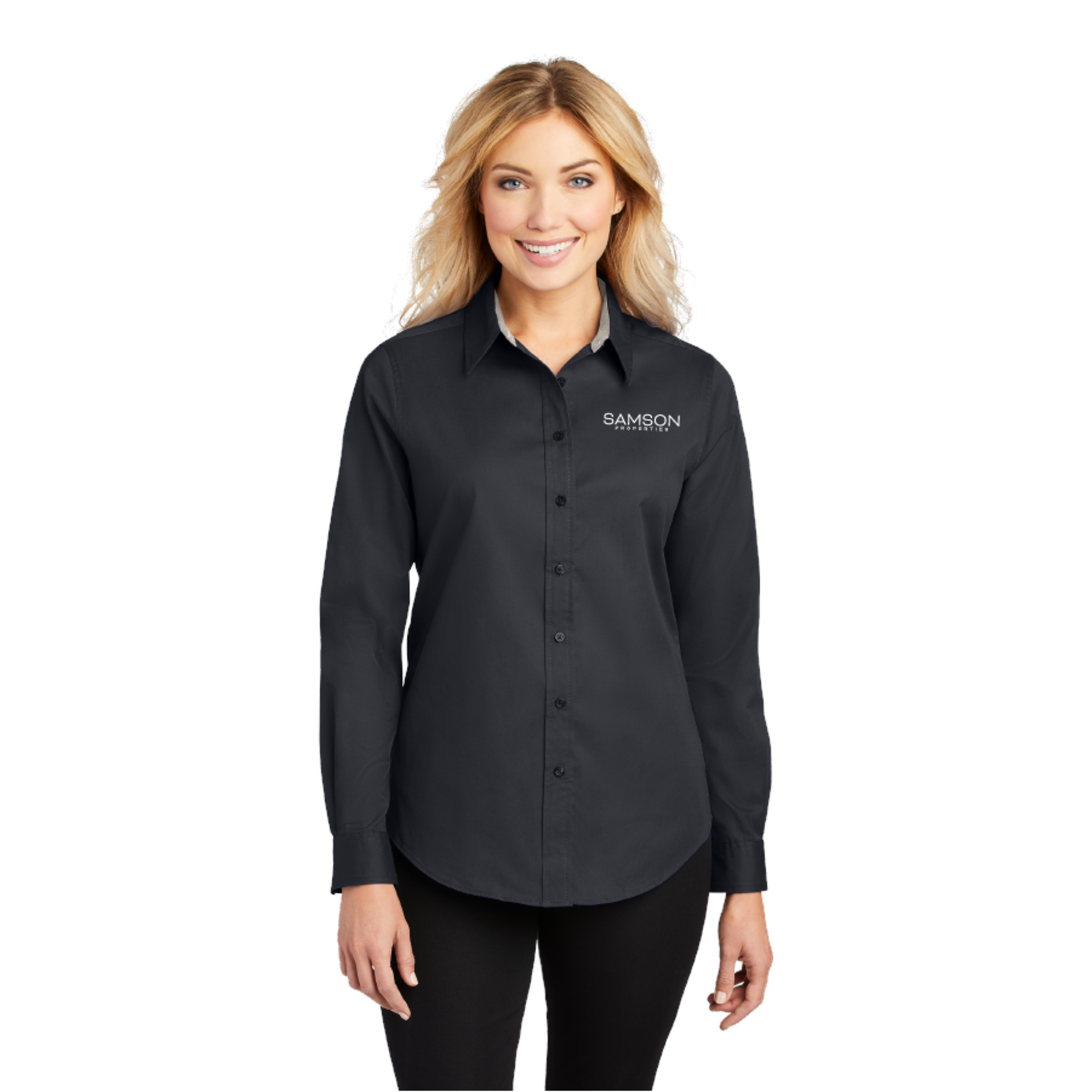 Port Authority L608 Ladies Long Sleeve Easy Care Shirt 