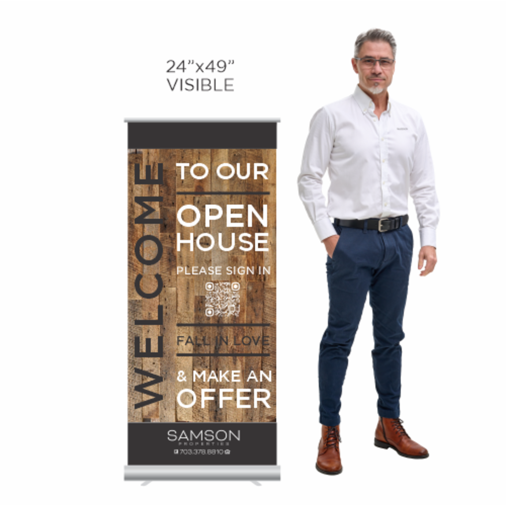 Design 2 Standing Banner