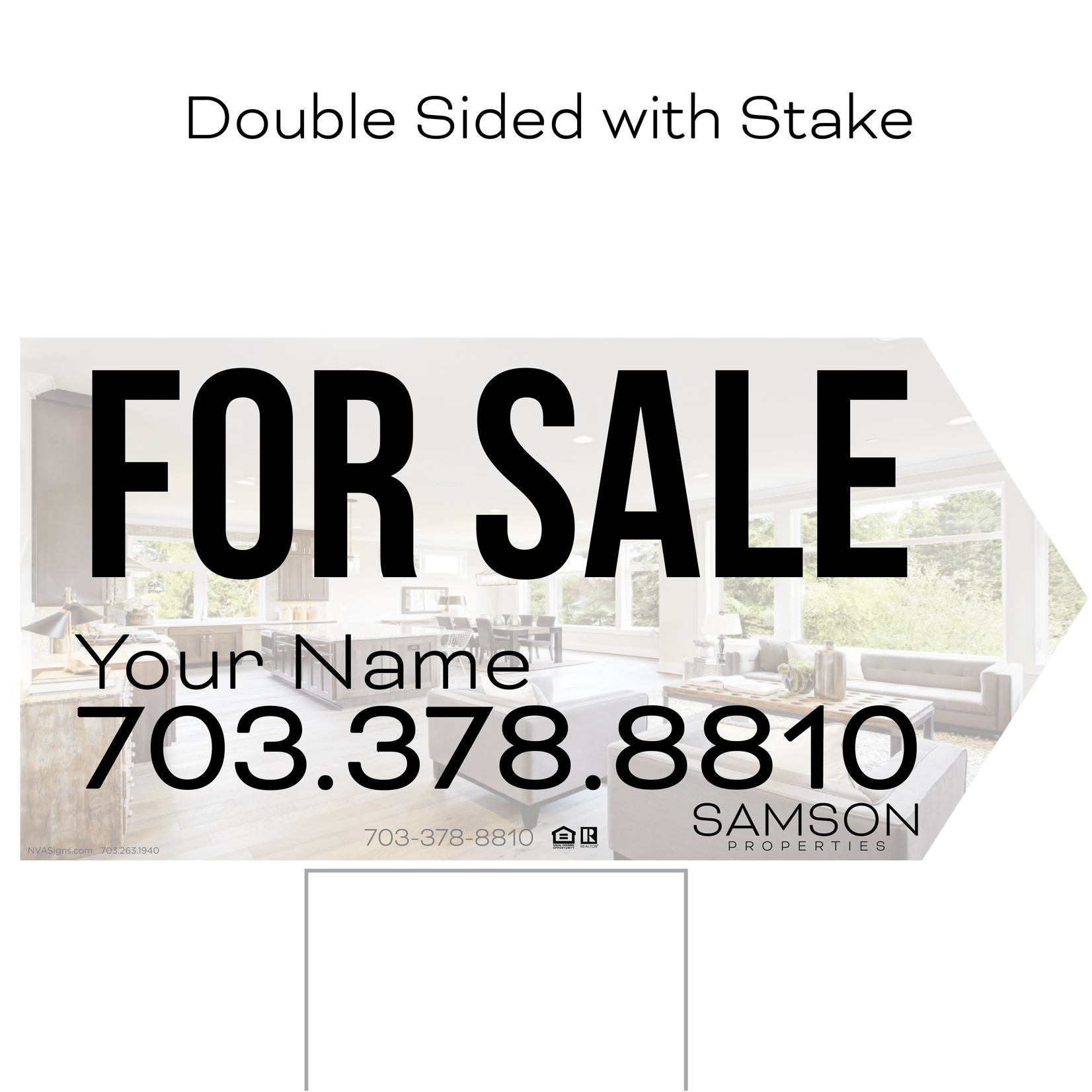 12" x 24" PREMIUM Arrow Directional