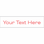 ECON Custom Text Rider