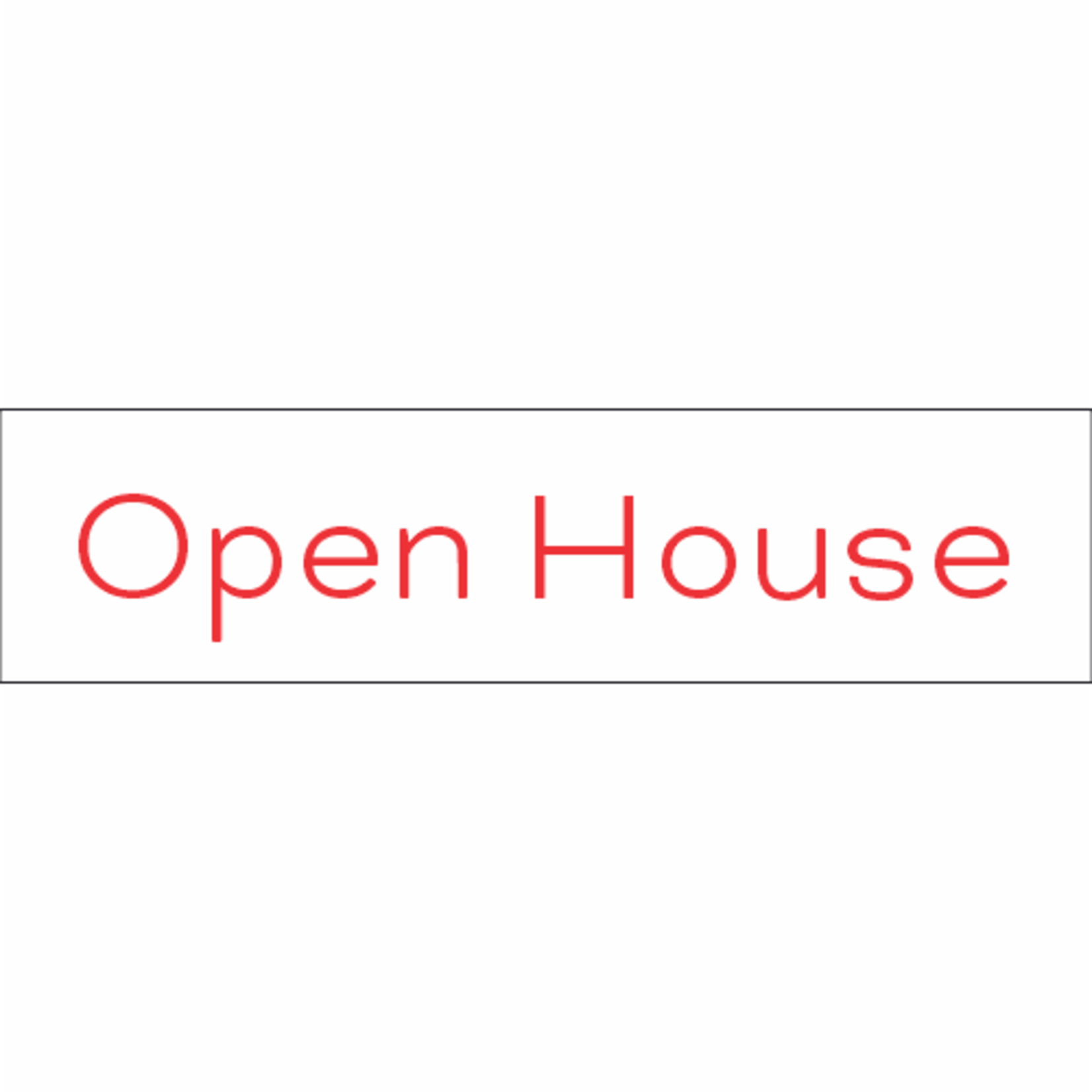 Economy Open House Rider